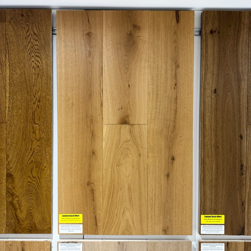 Kensington Engineered Real Wood Oak Brushed Hardwax Oiled